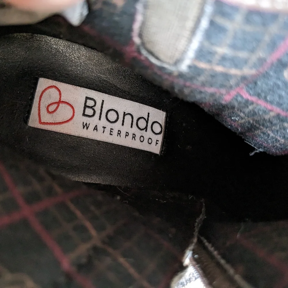 Blonde waterproof booties - Picture 6 of 8